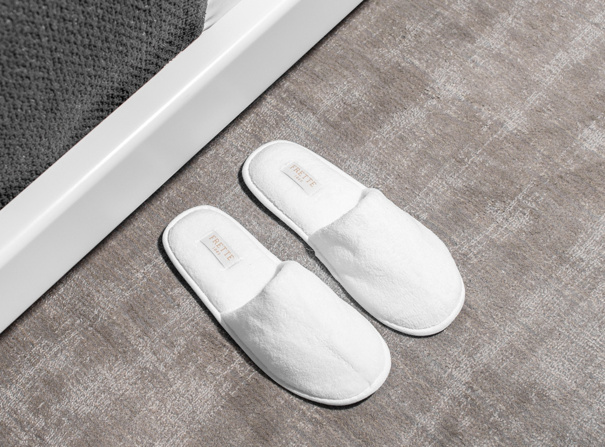 Slippers | Discover Luxury Bedding, Spa Robes, Designer Accessories, and Guest at W Hotels the Store | W Hotels The Store